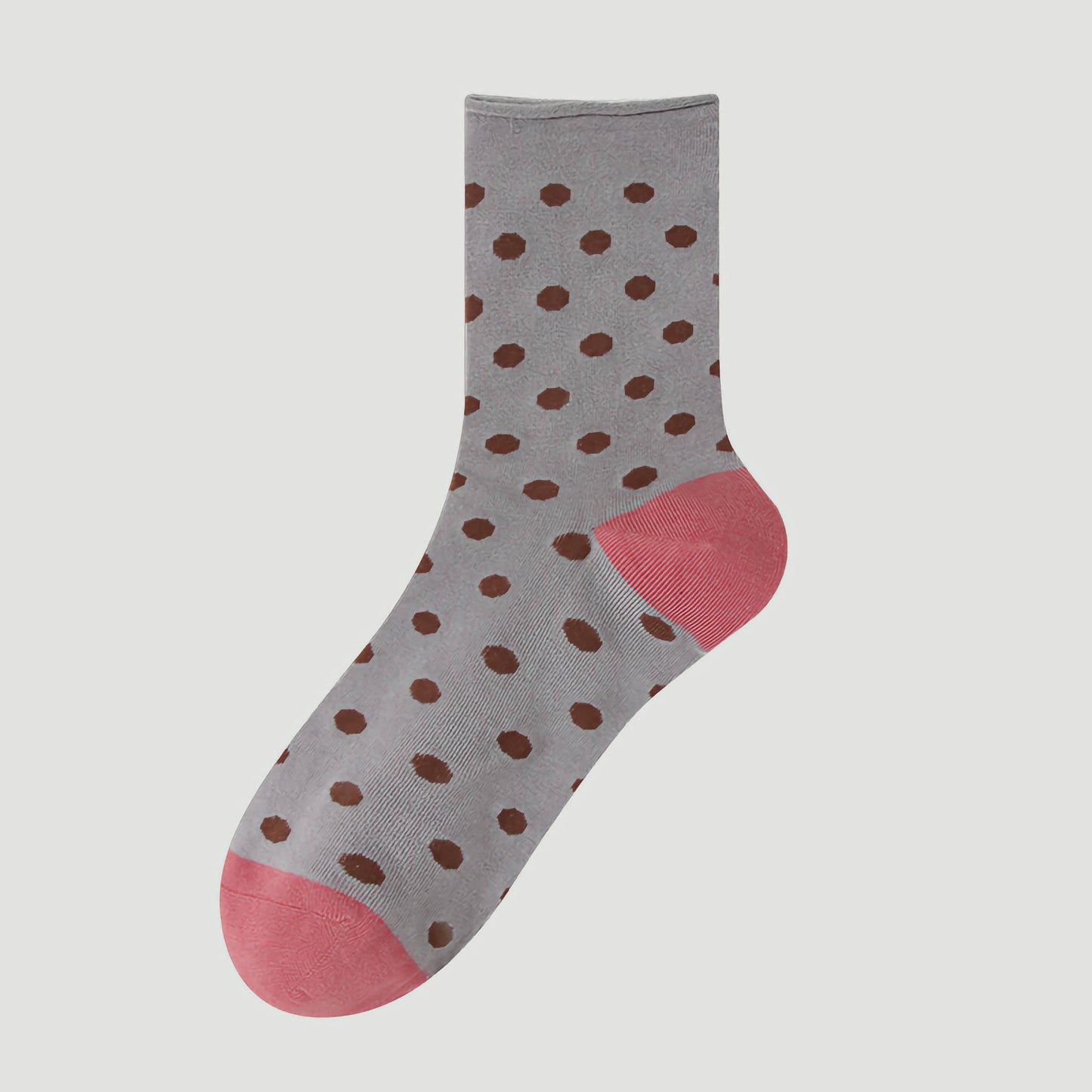 Mulberry Silk Polka Dot Socks