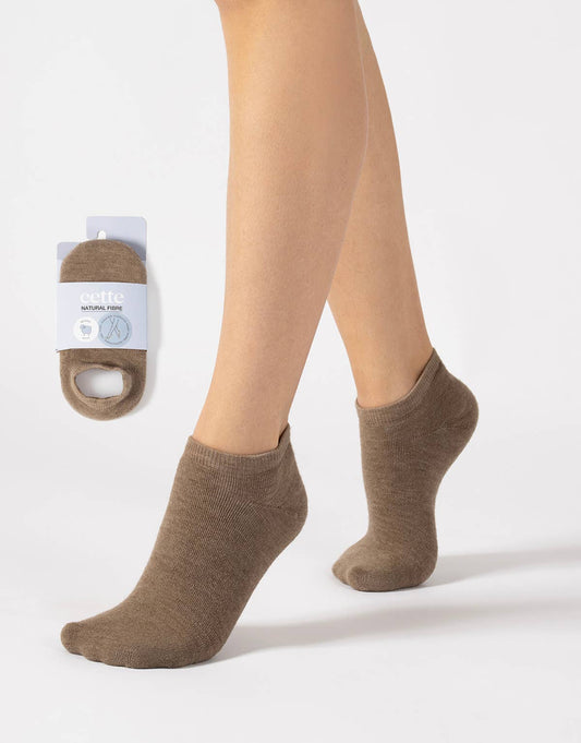 Merino Wool Footies Wool Invisible Socks Trainer Warm Socks