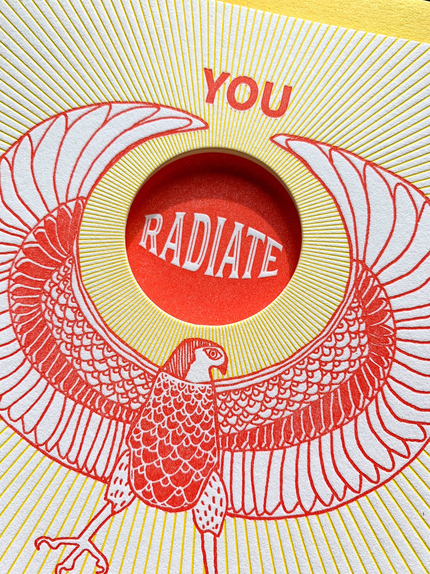 You radiate pure awesome card
