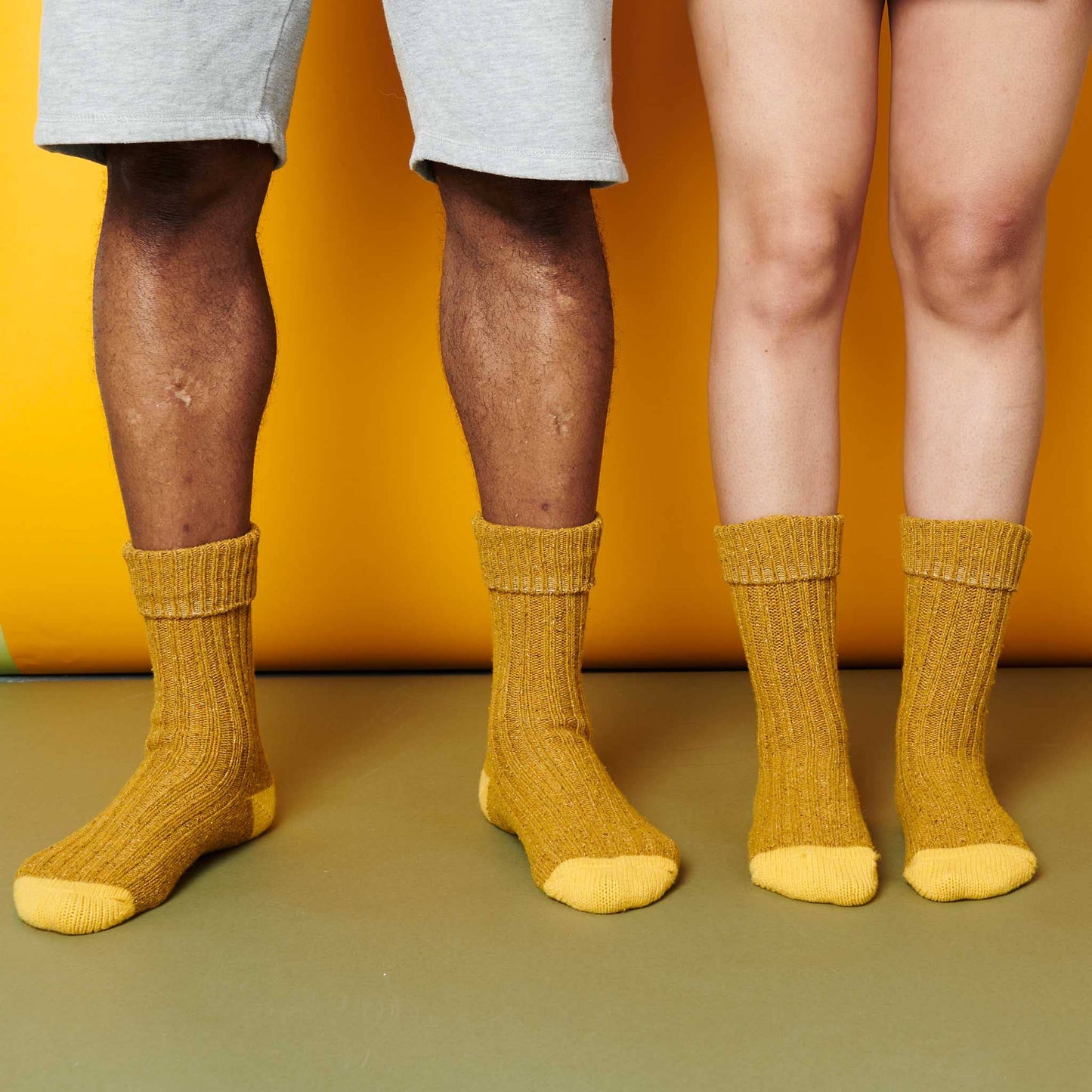 Unisex Recycled Silk Blend Ribbed Socks 2025