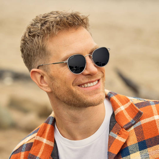 Niko - Crystal Grey / Silver / Smoke Polarized Len