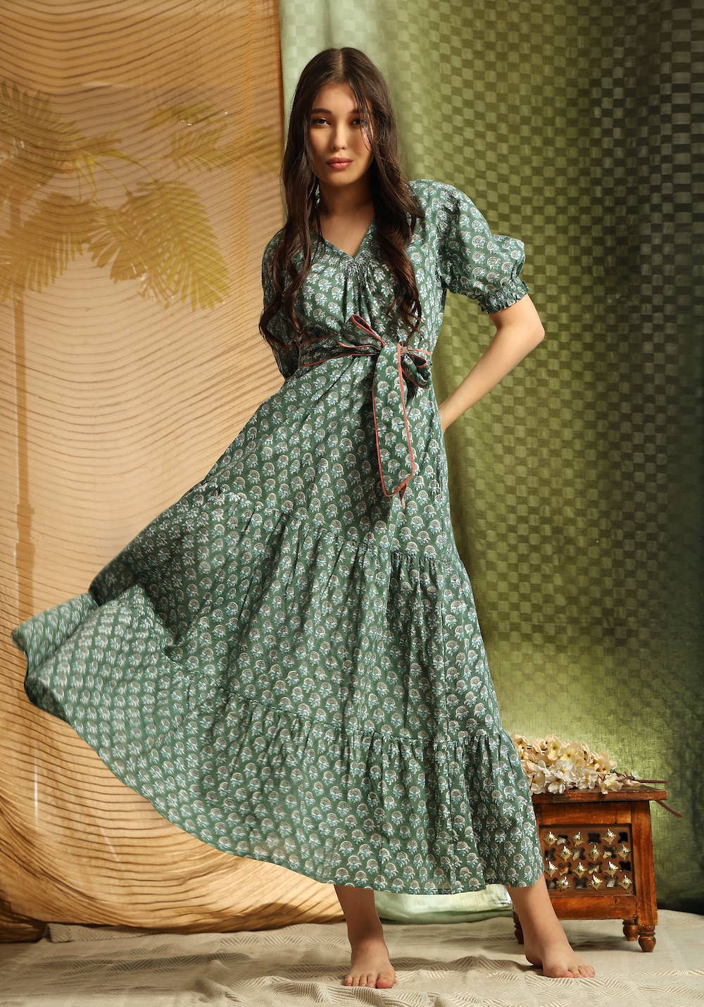 Block Printed Dress (Imara)