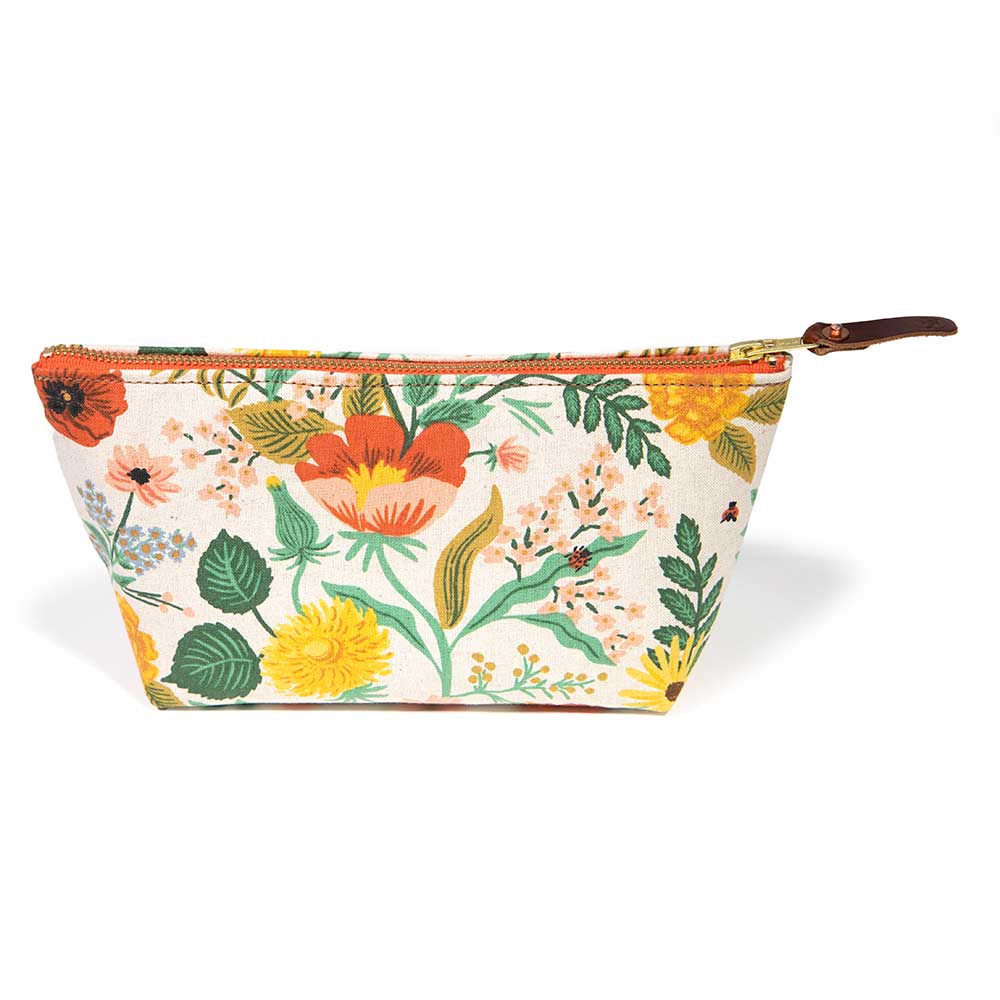 Poppy Garden Travel Clutch