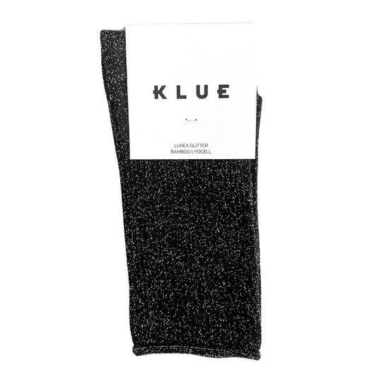 KLUE Glitter Lurex socks in eco-friendly Lyocell | Black