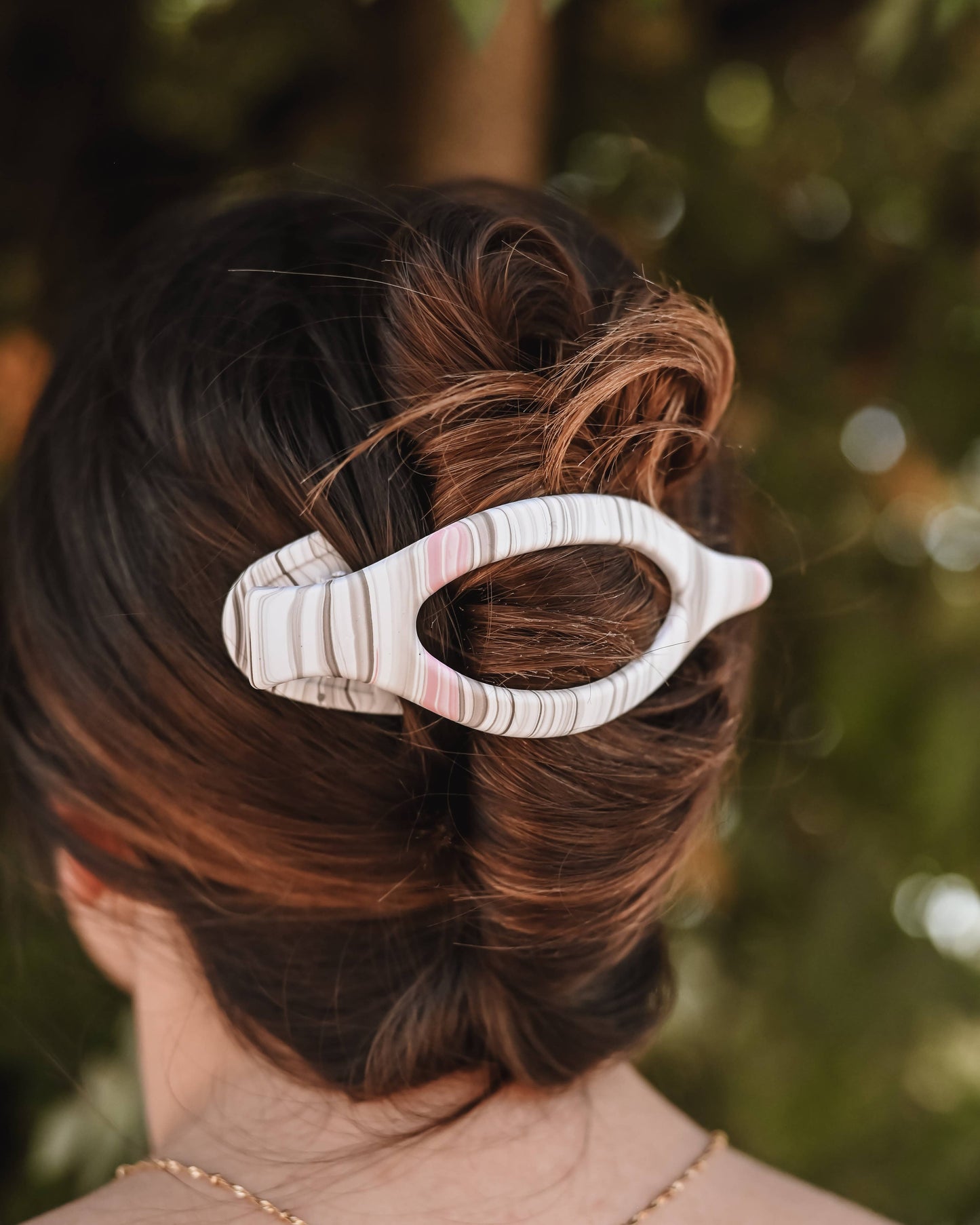 Flamingo Swirl Lay Flat Wide