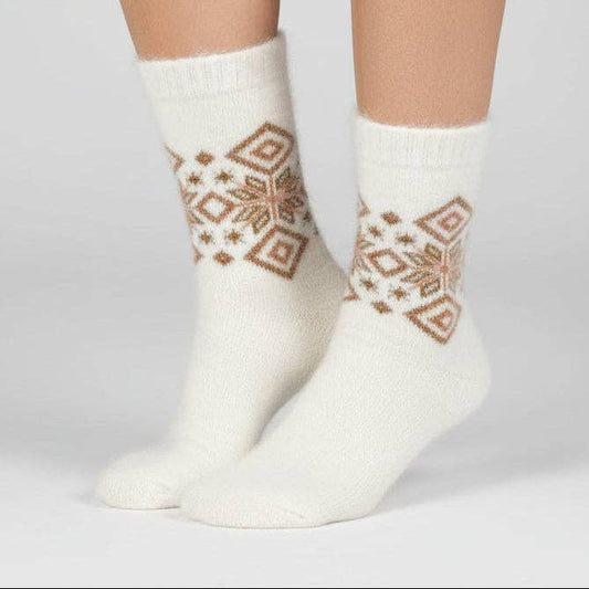 Angora / Bamboo Socks – Sim Scarlet