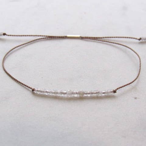 Rainbow Moonstone Bracelet- New Beginnings