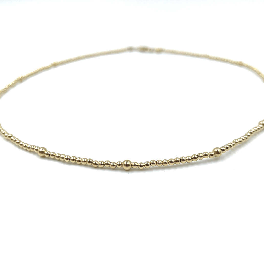 #W - 2mm 14k Gold Filled Waterproof Necklace