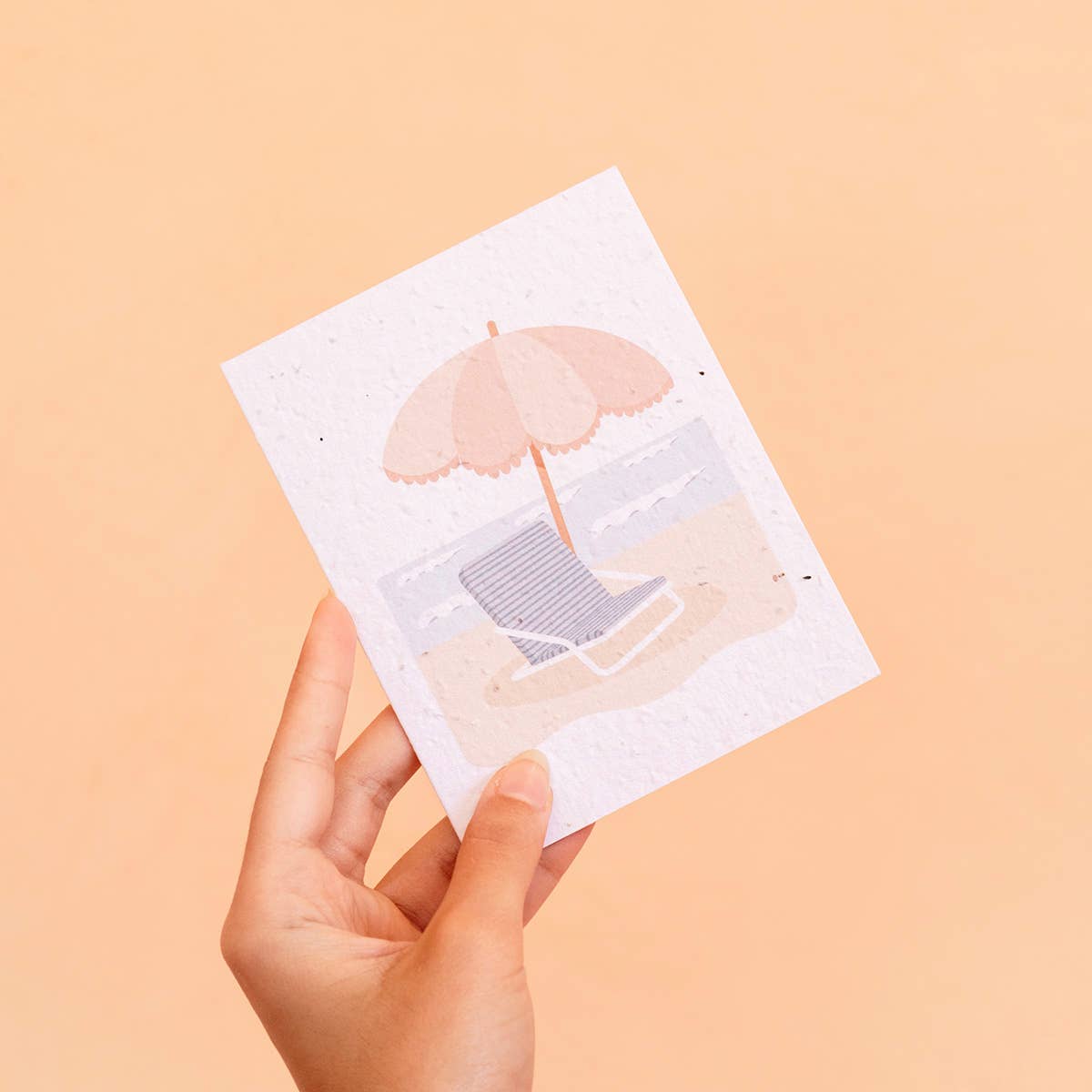 Plantable Card - Sunbathing