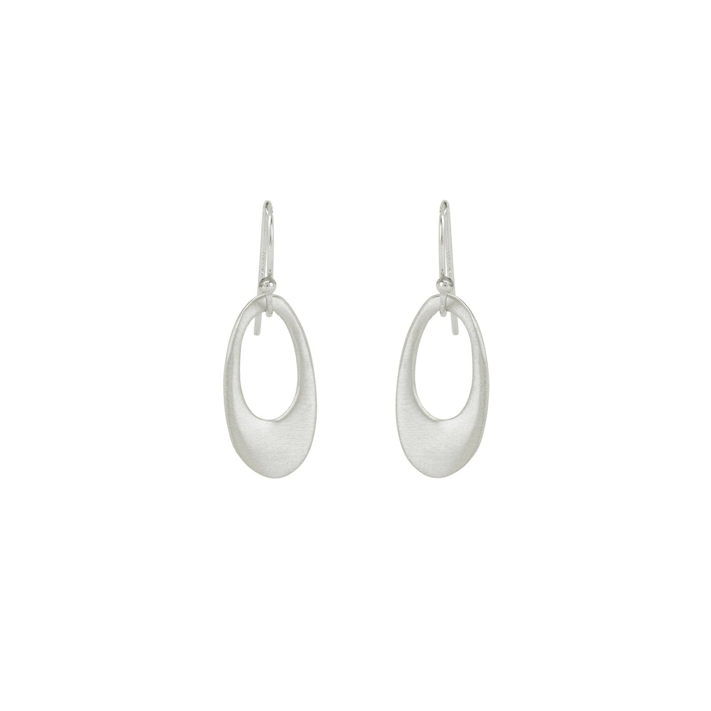 Small oval. earring