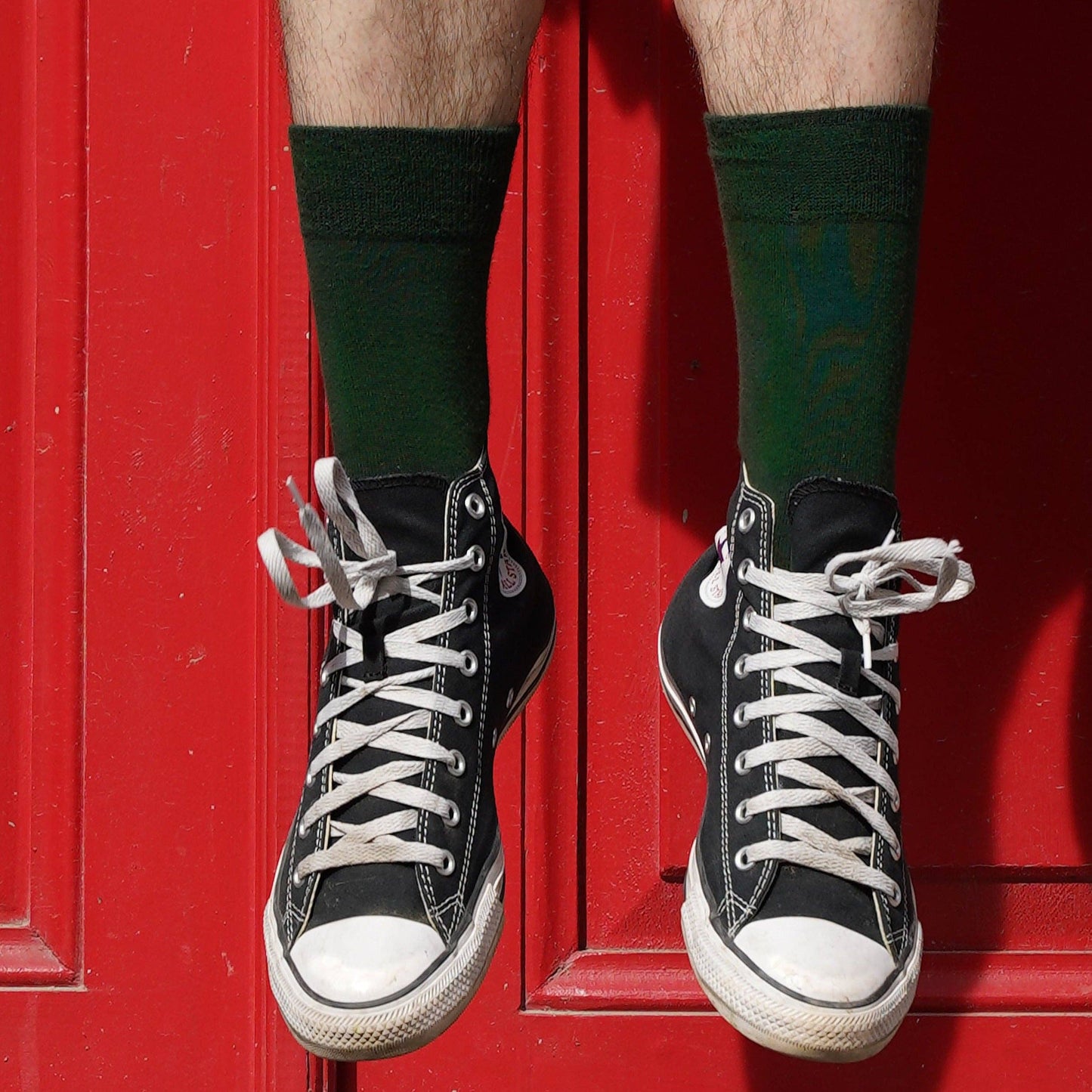 KLUE Organic solid Socks | Green