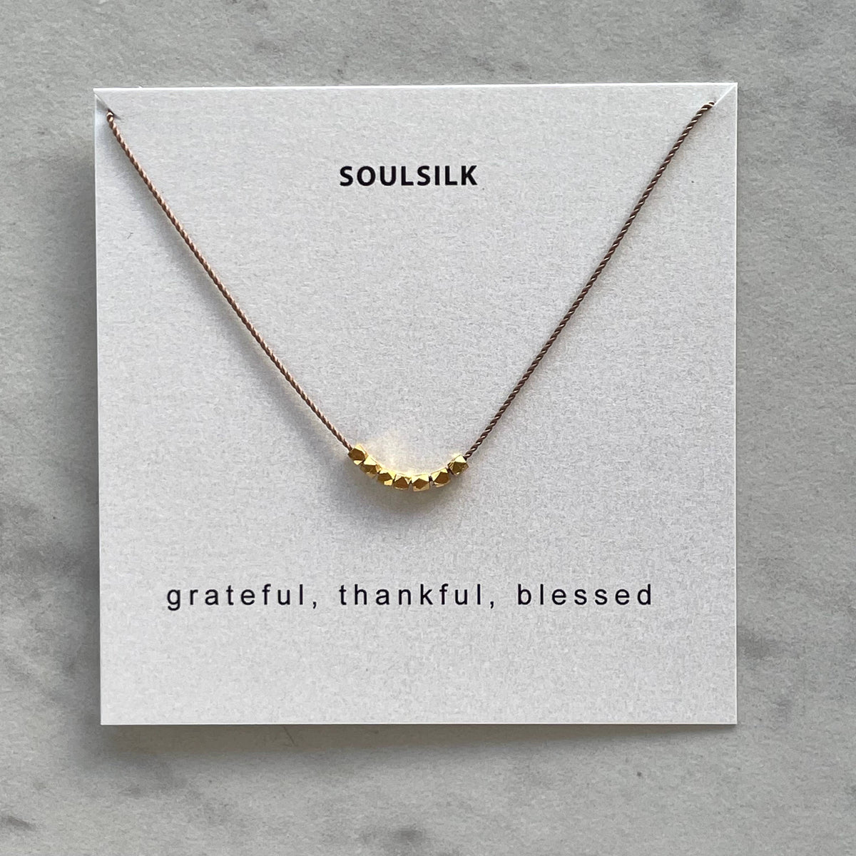 Floating Gold Nuggets Necklace