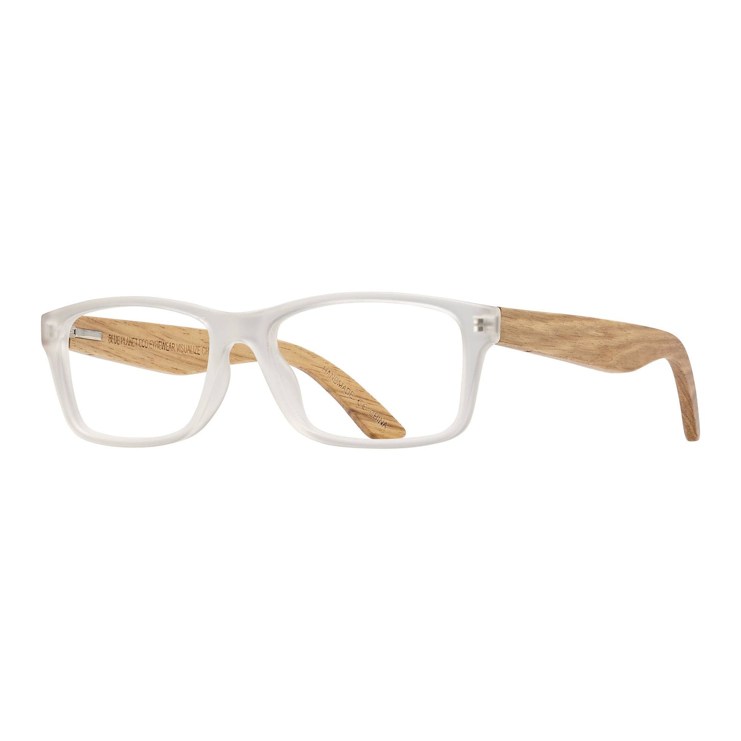 Avalon -Frost Clear/Walnut Wood+Blue Light Lens 0.00