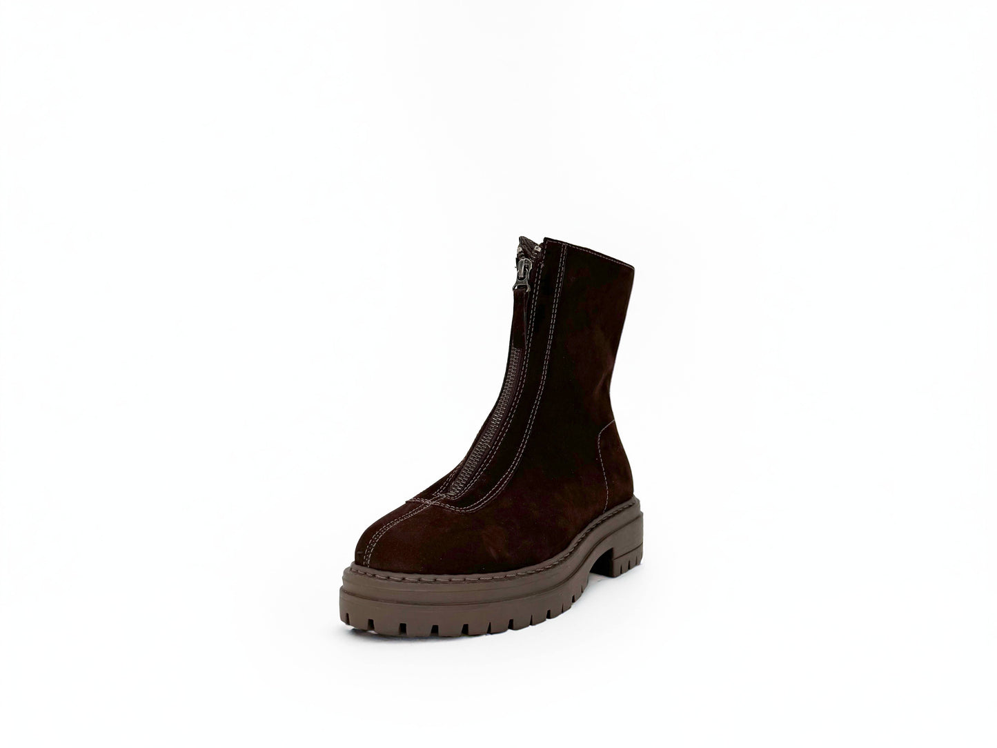 Zorro Front Zip Holiday Lugsole Bootie