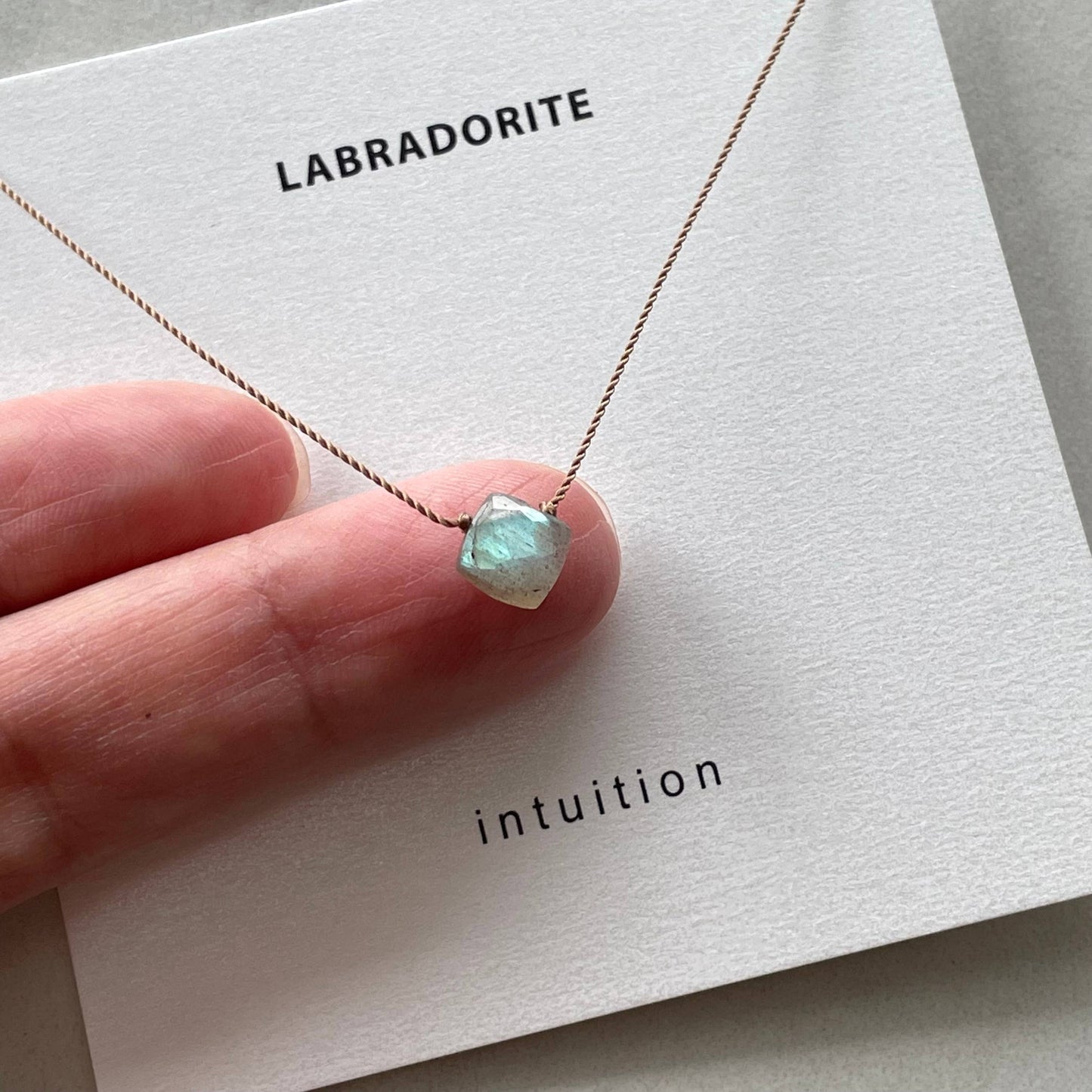 Labradorite Necklace- Intuition