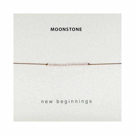 Rainbow Moonstone Bracelet- New Beginnings