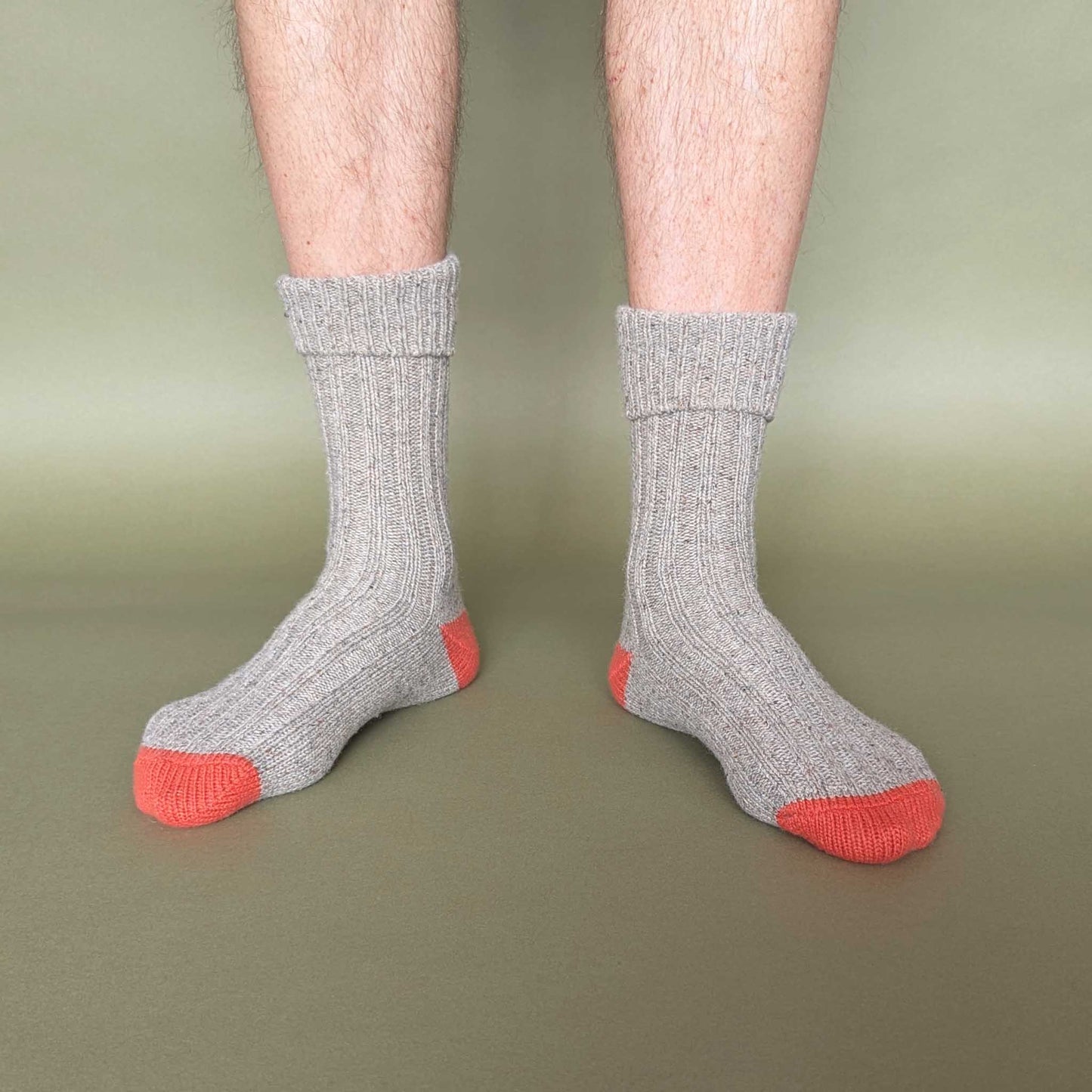 Unisex Recycled Silk Blend Ribbed Socks 2025