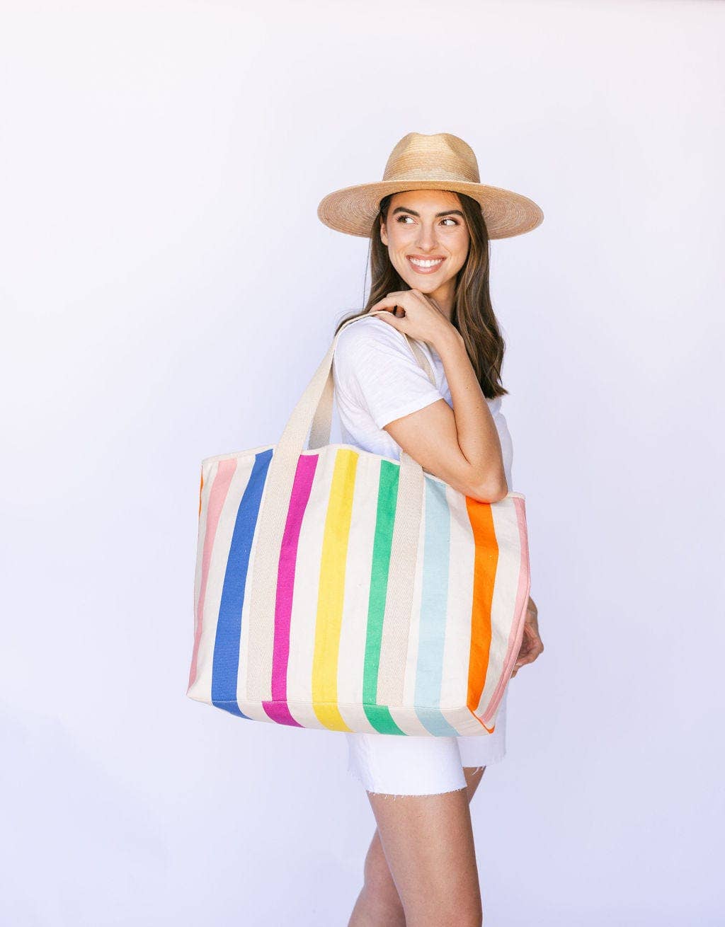 Large Rainbow Tote