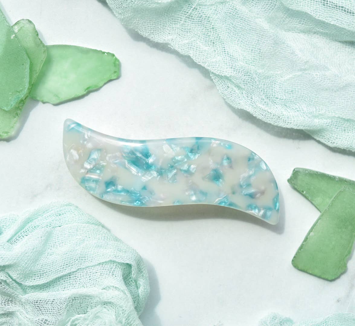 Wave French Barrette Collection