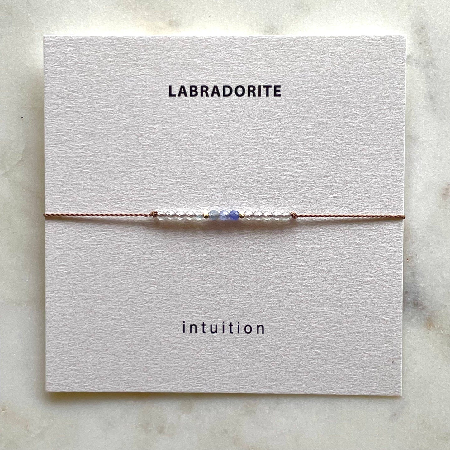 Labradorite and Tanzanite Bracelet- Special Edition