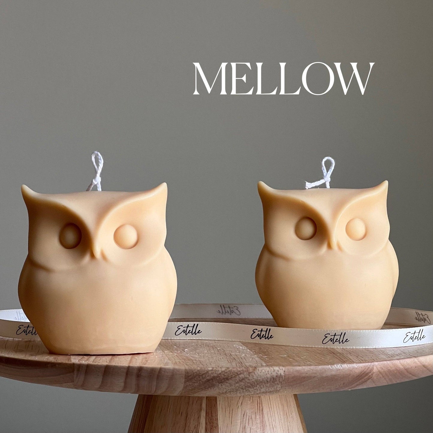 Owl Candle