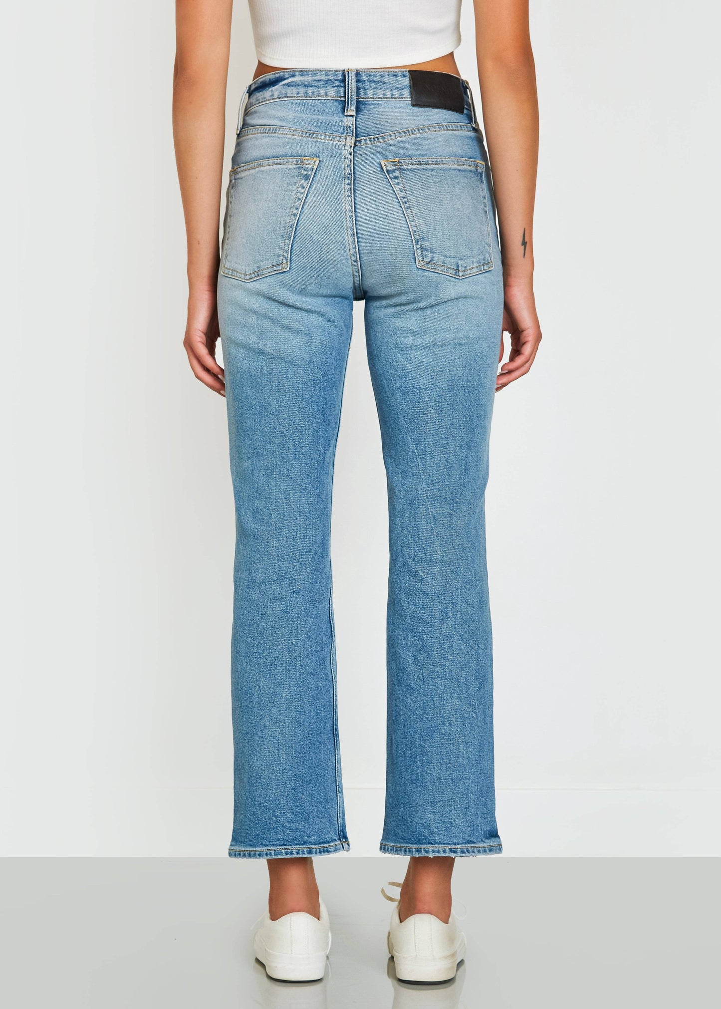 Farrah High Rise Kick Flare Jeans