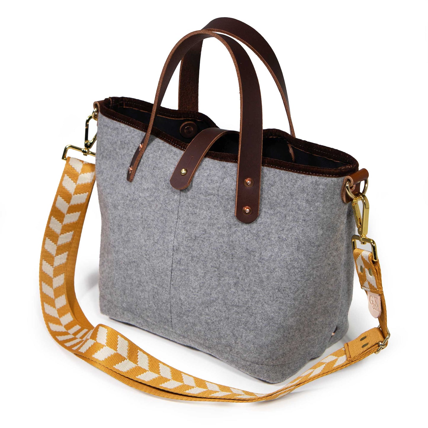 Wool Cashmere Flannel Mini Tote