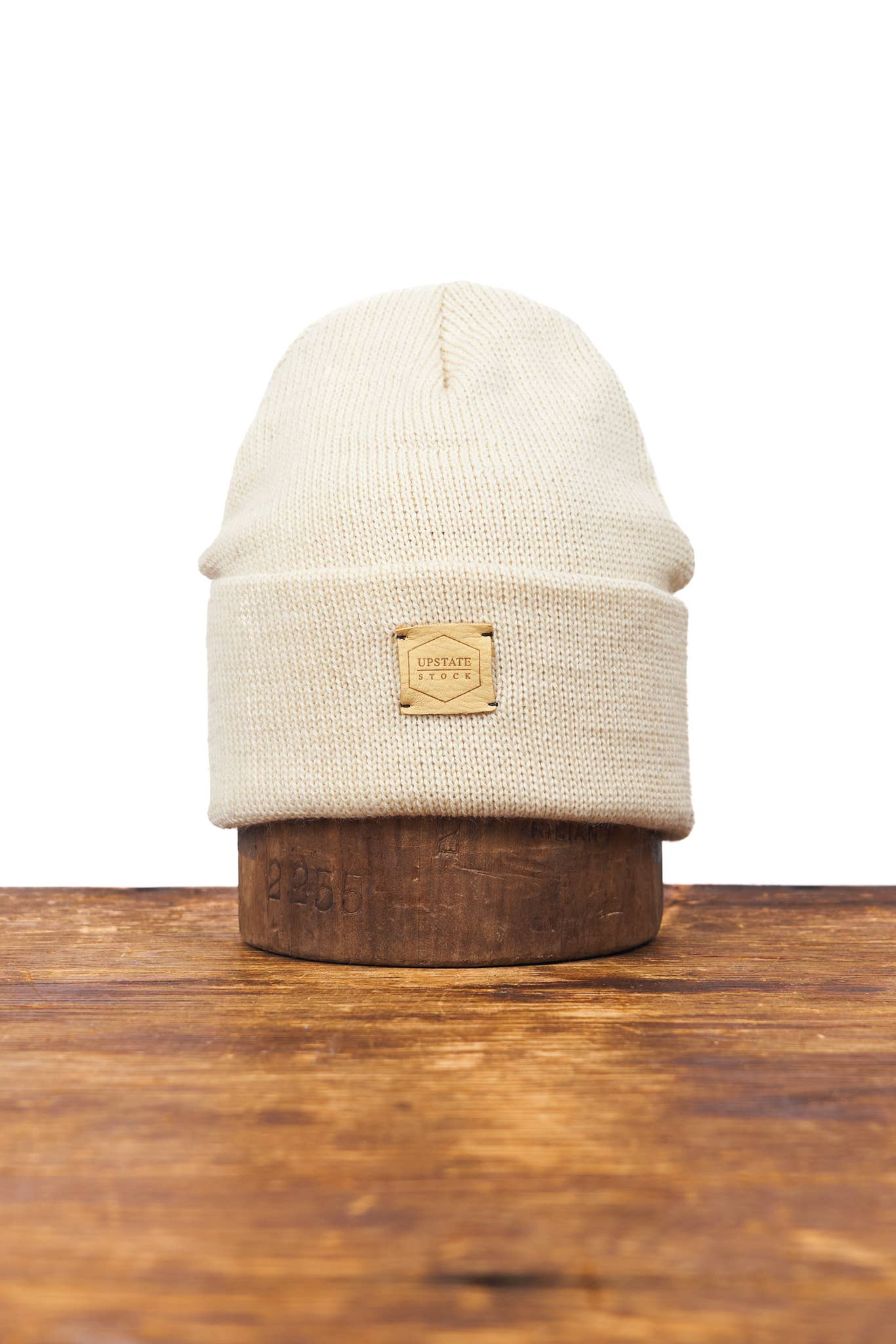 Undyed Merino Wool Beanie