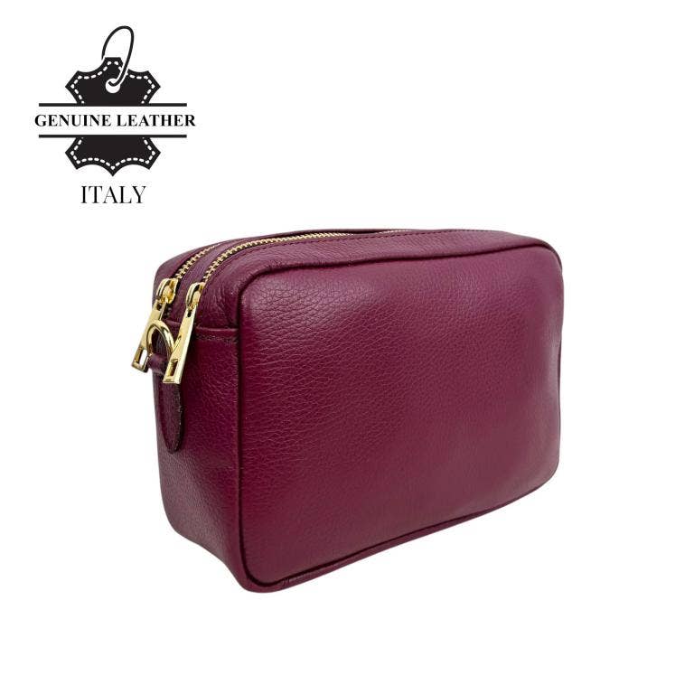 Grain Leather Shoulder Bag