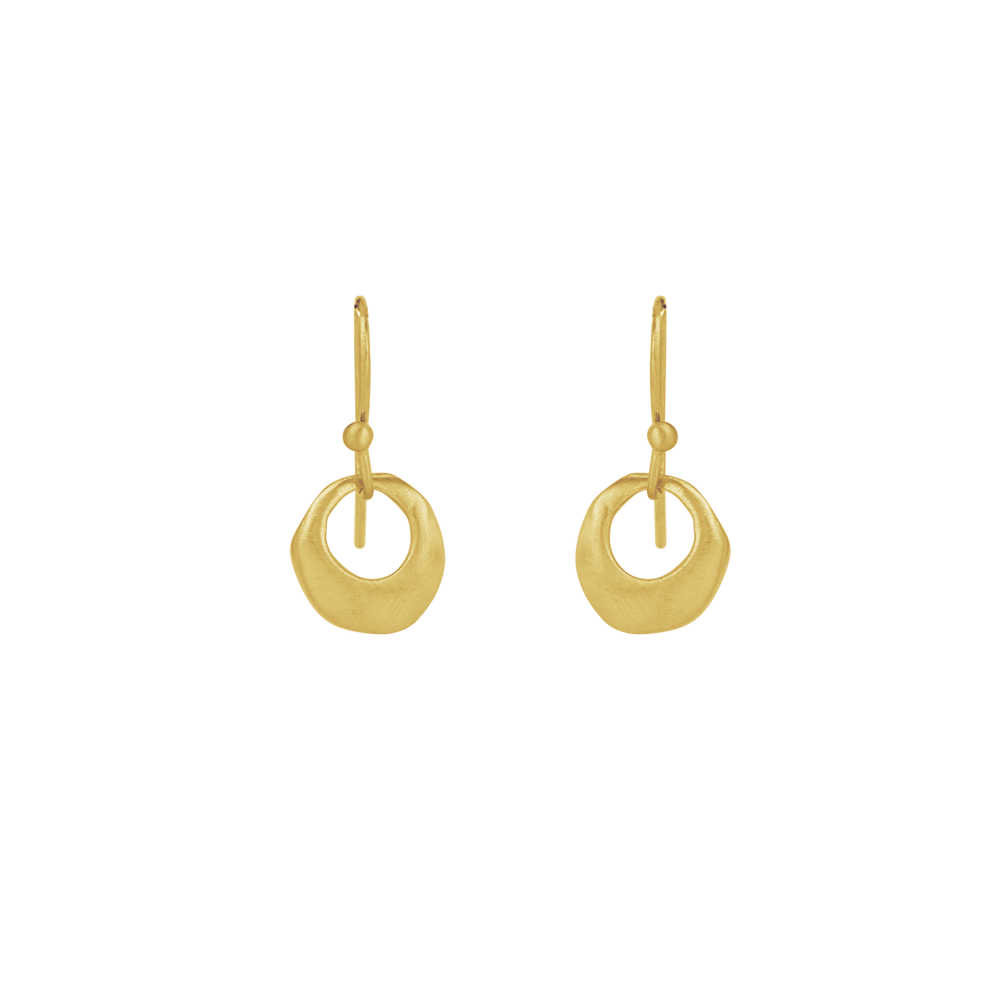 Ring earrings