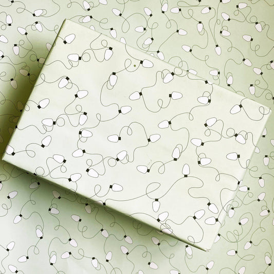 Lights Gift Wrap - Wrapping Paper