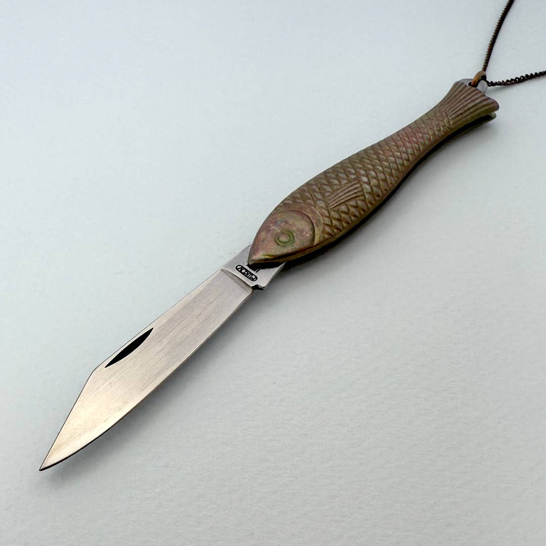 Fish Knife Necklace