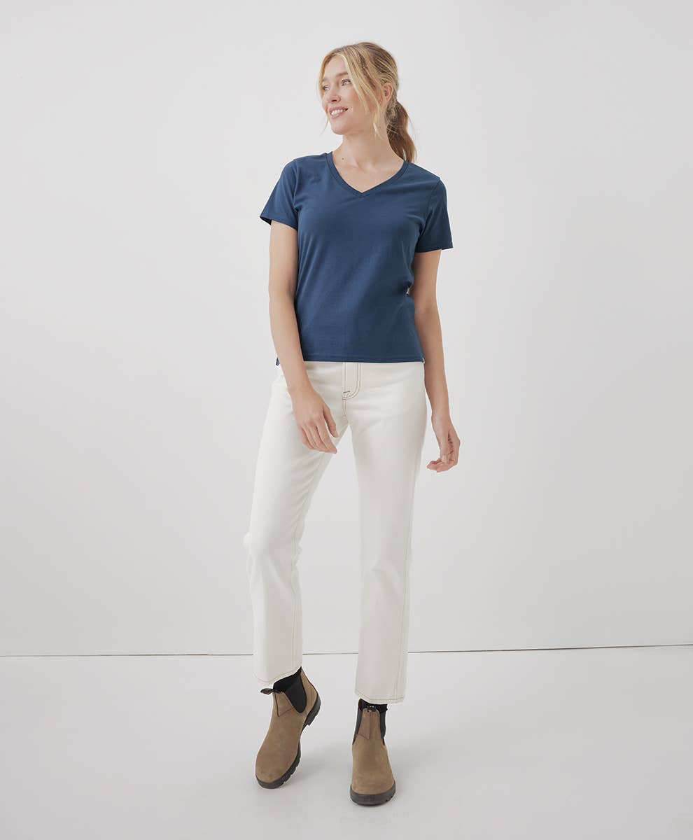 Softspun V-Neck Tee