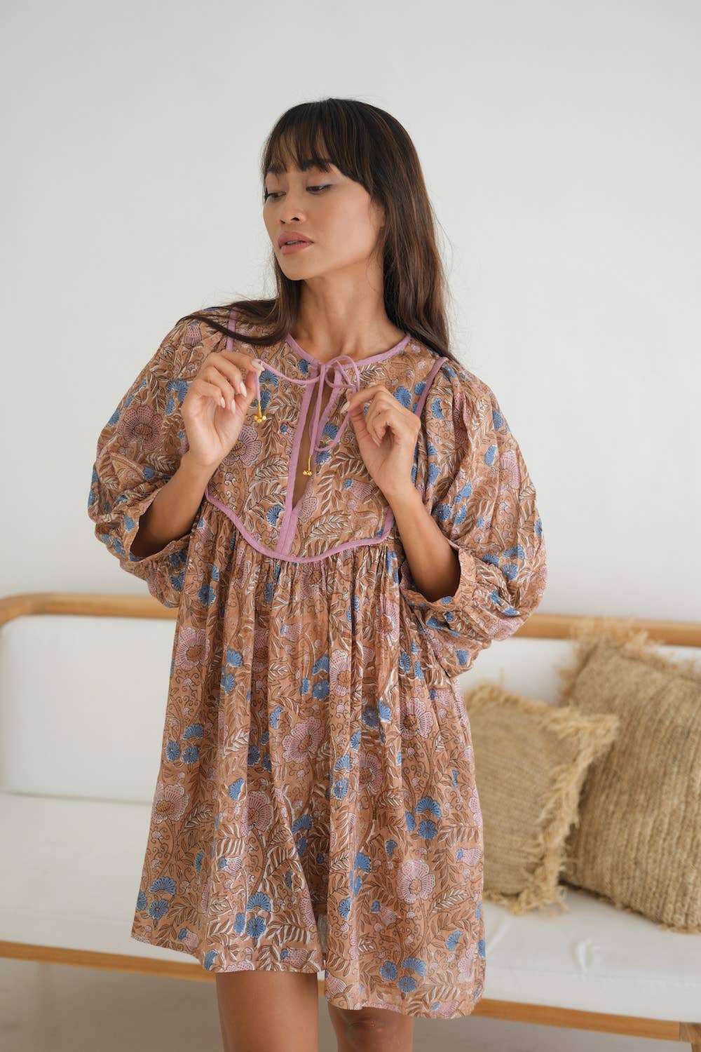 Block Printed Zoha Dress