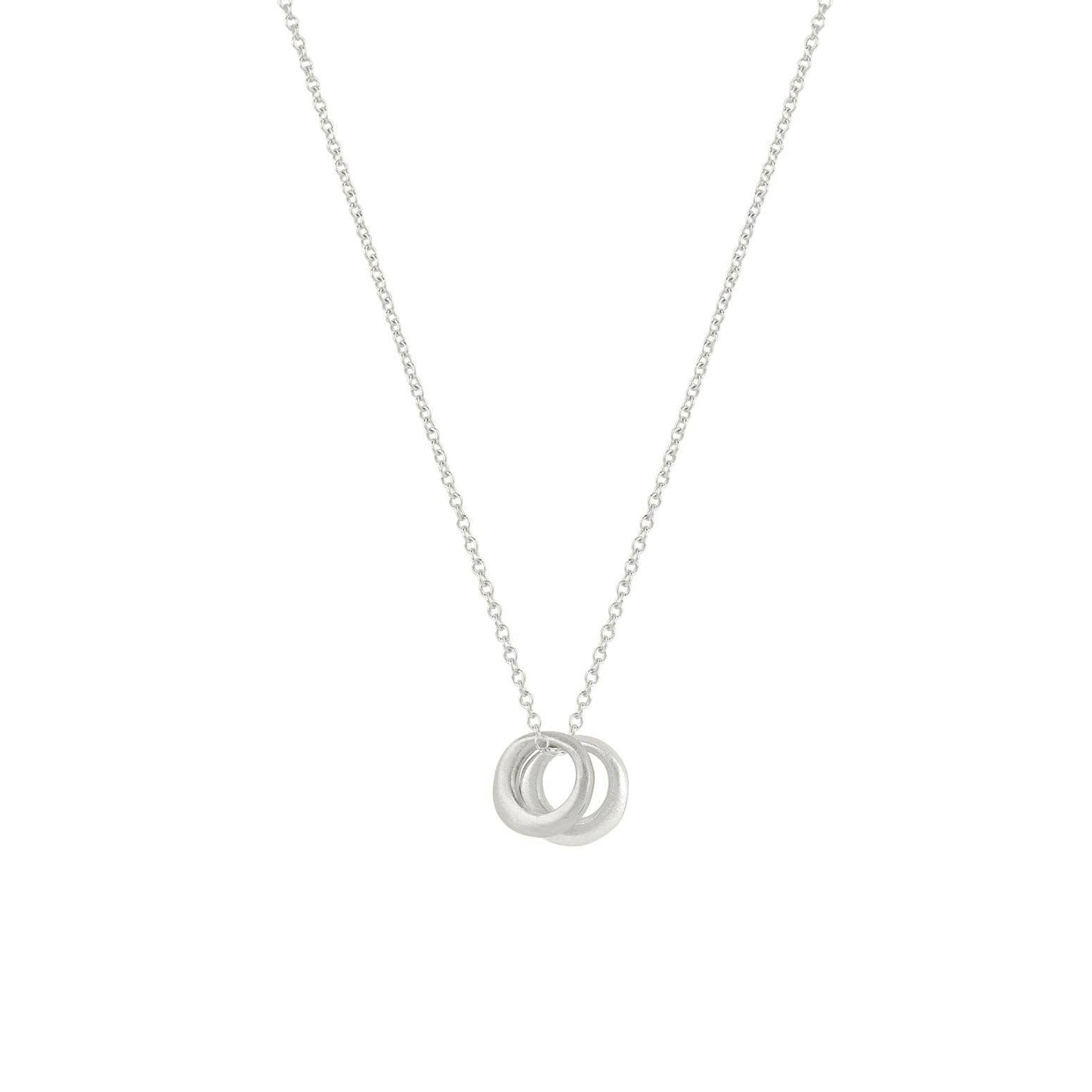 Two little circles necklace