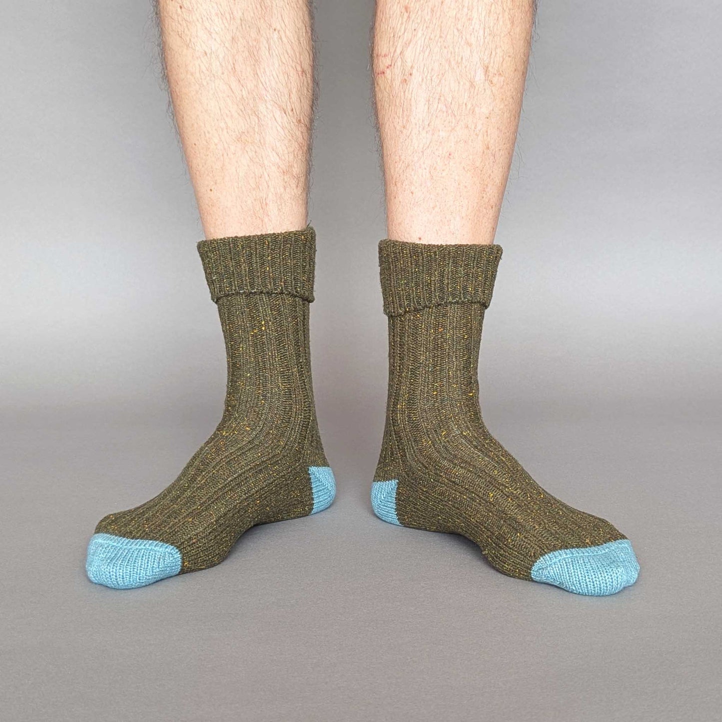 Unisex Recycled Silk Blend Ribbed Socks 2025