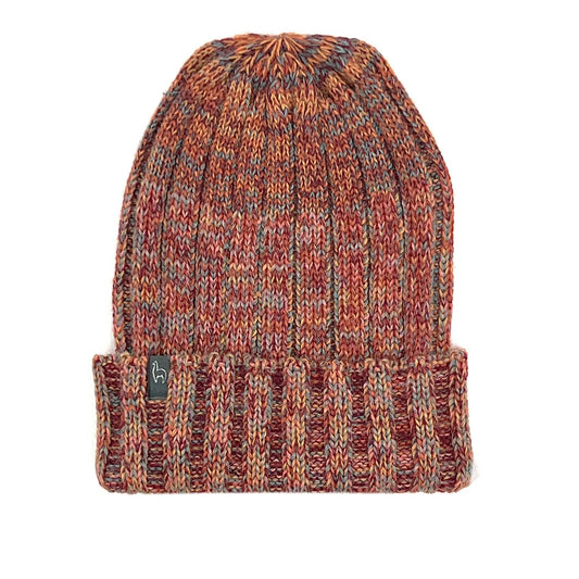 NEW! Alpaca Beanie Hat - Accordion - Tumeric