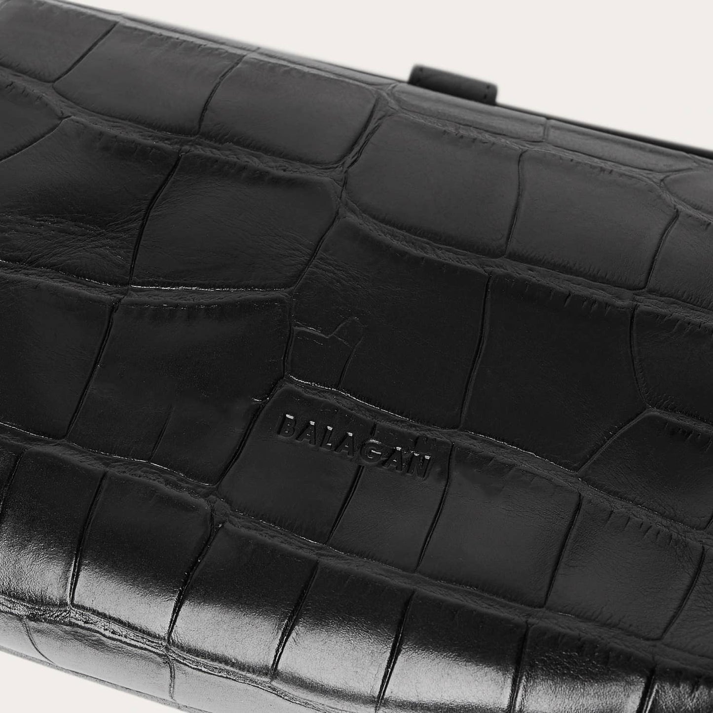 Rofe Bag M, black croco