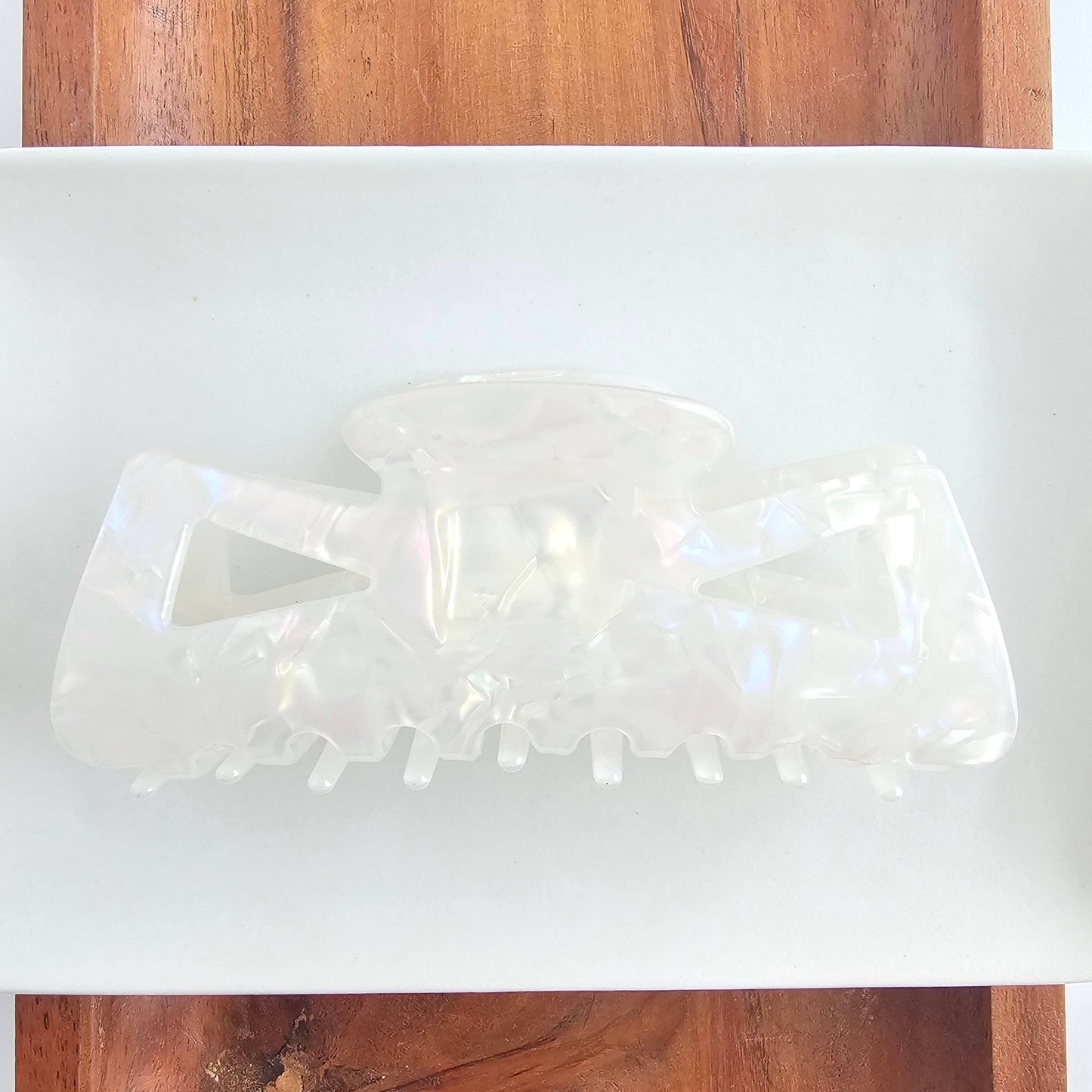 Beverly Hair Claw - Opalite