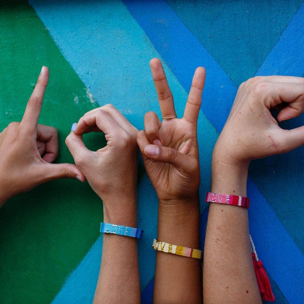 ATITLAN LOVE Bracelet - Yellow & Gold