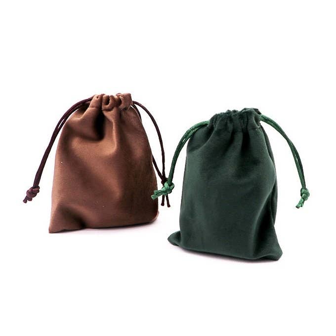 50 pcs Silky Velvet Pouch 2.75" x 3.5" Super Soft Gift Bag