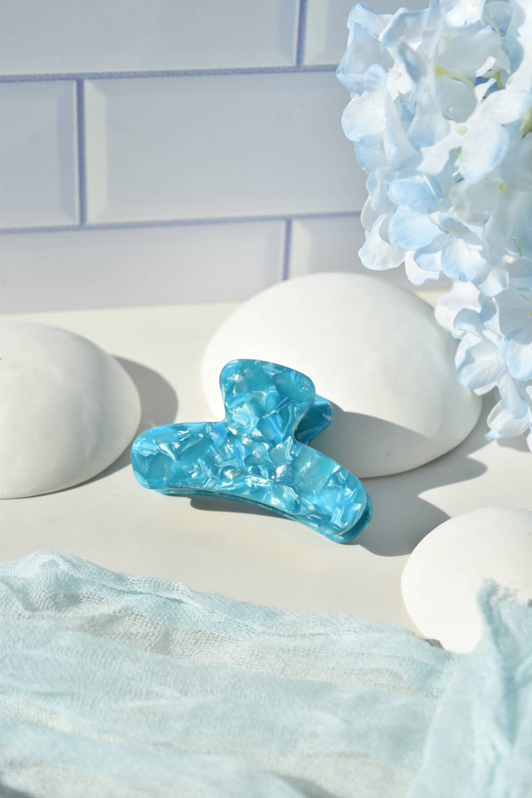 Mini French Claw Tortoise Shell Acetate Hair Clip