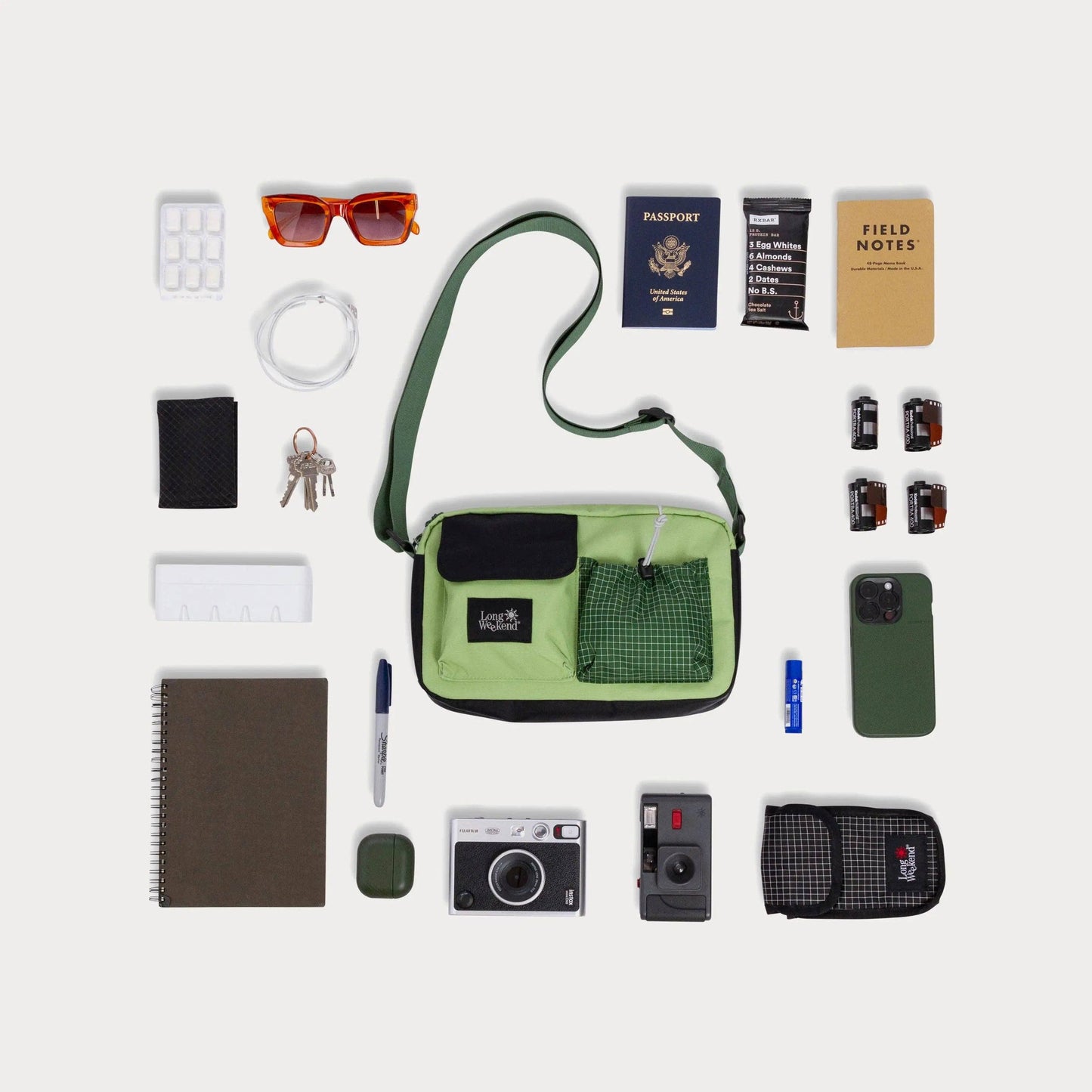 SANTA FE SHOULDER BAG MOSS