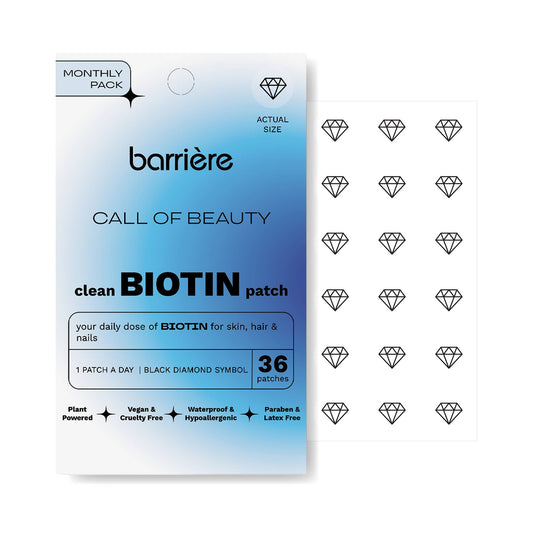 CALL OF BEAUTY clean Biotin Patch 36pk- Diamond icon