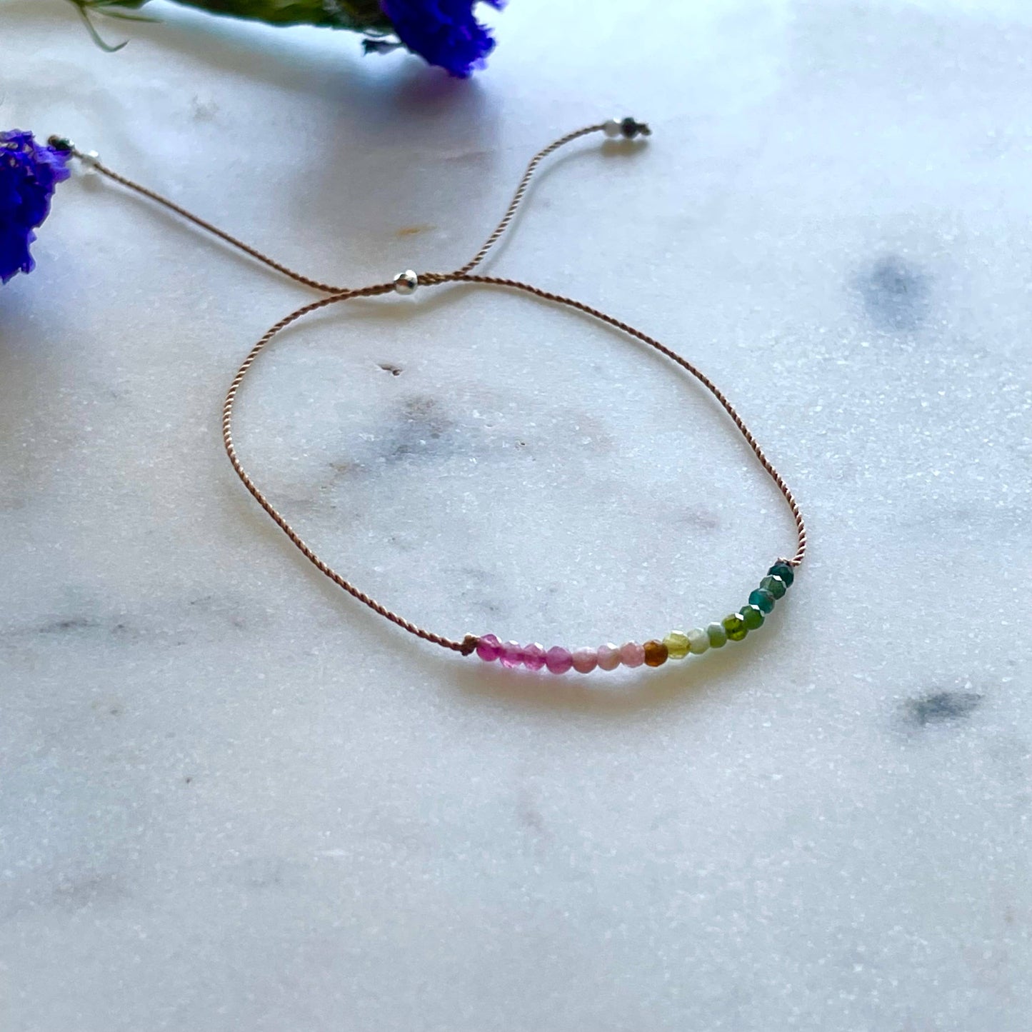 Watermelon Tourmaline Bracelet- Protection