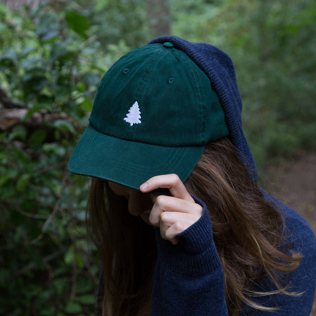 White Fir Men's + Women's Organic Hat | Green