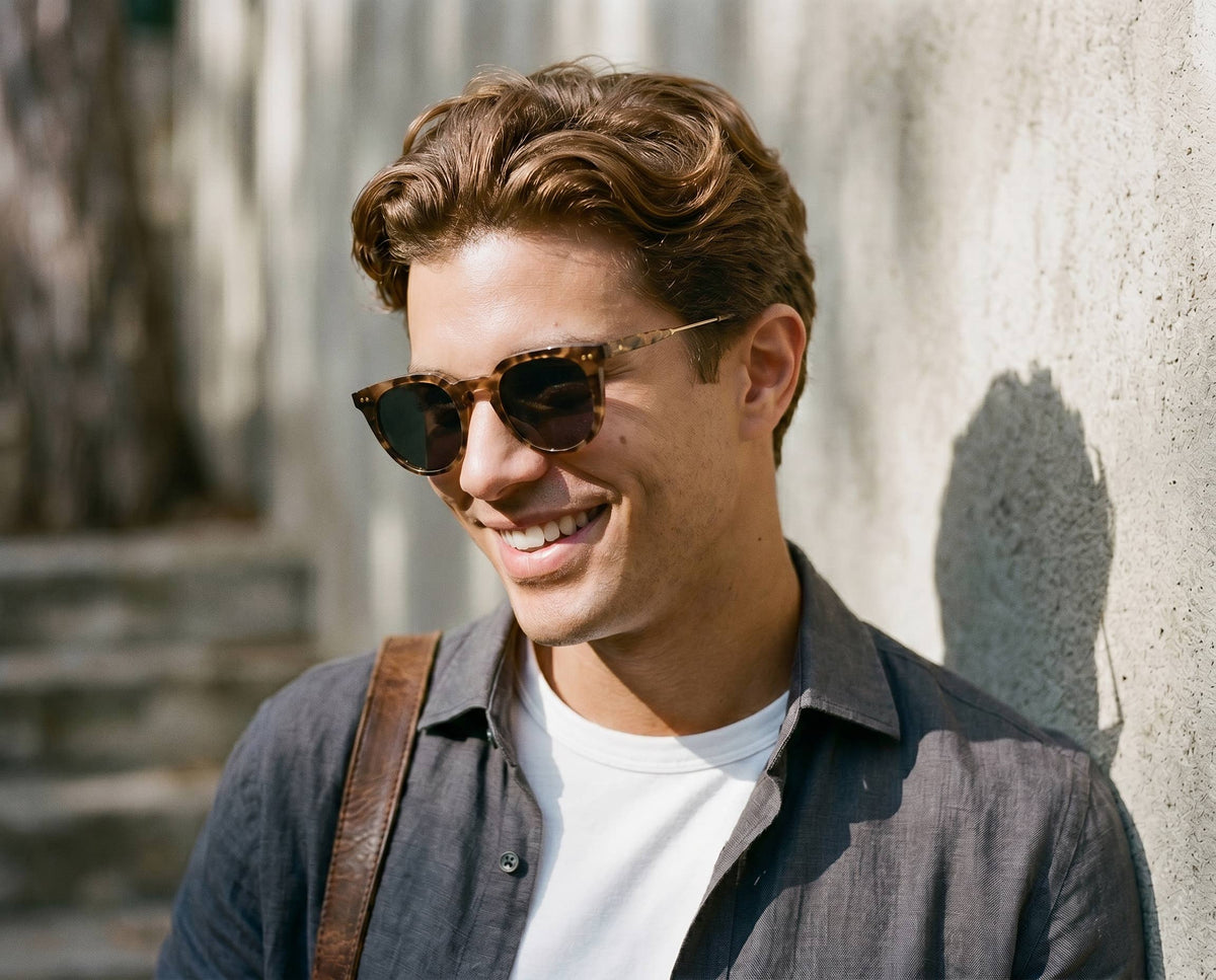 BP10315 NEW - Cove Ivory Tortoise/Gold-Smoke Polarized Lens