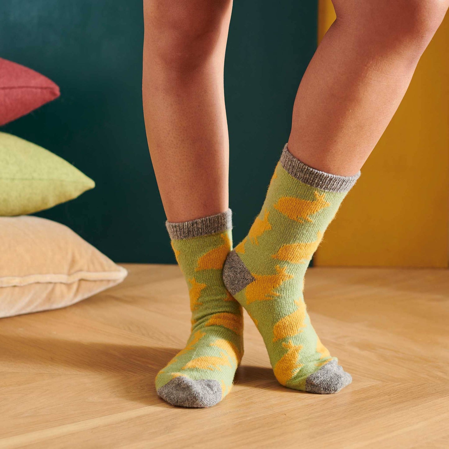 Lambswool Crew Socks
