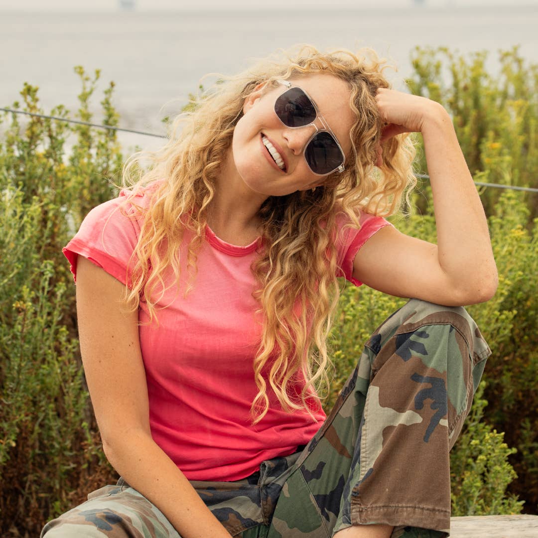 BP19926 - Pedro - Crystal Clear / Smoke Polarized Lens