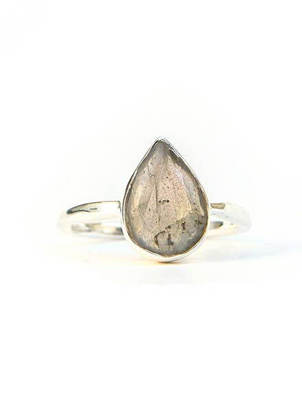 In Love and Labradorite Sterling Silver Ring